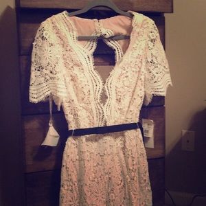 White (could be wedding) dress